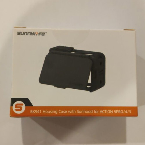 Sunnylife BK941 Housing Case with Sunhood for DJI Osmo Action 5 Pro 4 3 new