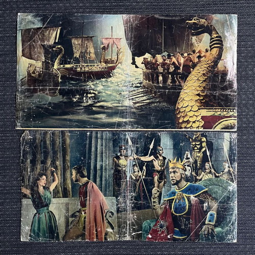 Posters The Giants of Thessaly 1960 used, Cinecittà Studios