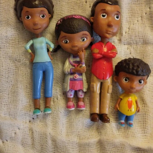 Disney Doc McStuffins Family Dolls used