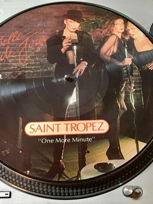 Saint Tropez Belle De Jour vinyl LP album picture disc used, pop