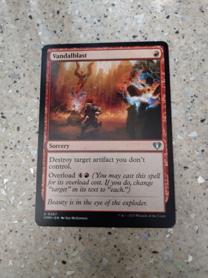 Magic the Gathering κάρτα Vandalblast καινούργια
