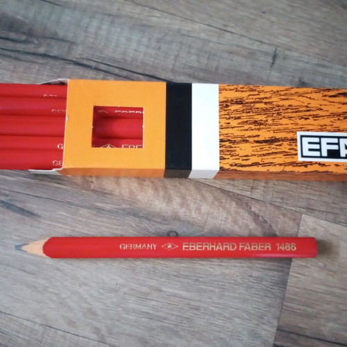 Faber 1486 carpenter pencils new, pack of 12 rare