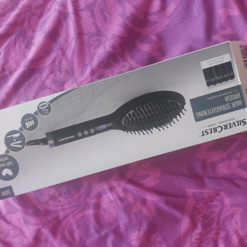 Hair straightening brush like new
