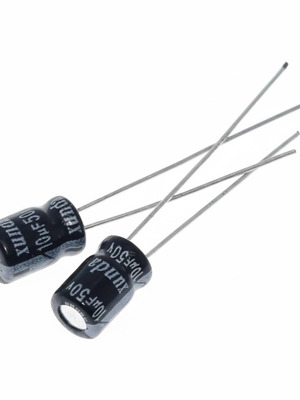 Ηλεκτρολυτικός πυκνωτής radial 10µF 50V