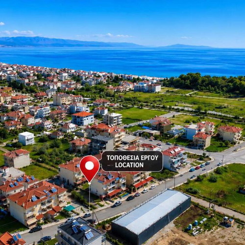 Apartment 56 m² with sea and Olympus views, newly built, 2 bedrooms