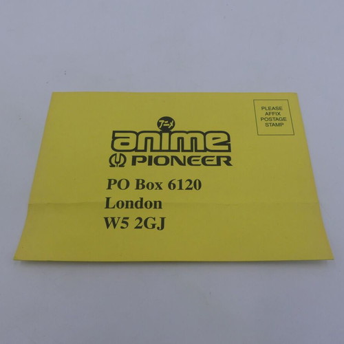Armitage III Episode 3 Heart Core VHS tape used, dubbed