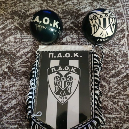 PAOK memorabilia like new, set of three pieces