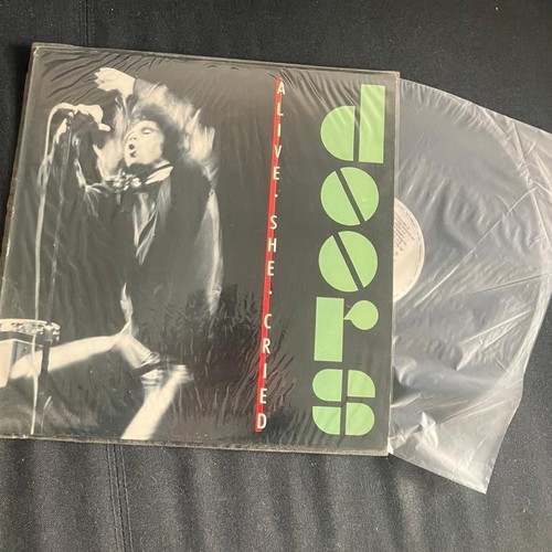 Doors Alive She Cried LP used with frame