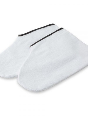 Σετ βαμβακερά πετσετέ γαντάκια και καλτσάκια θεραπείας παραφίνης