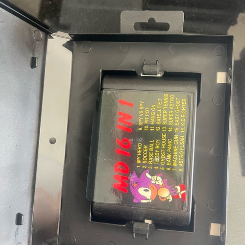 Sonic 16 in 1 Sega Mega Drive used collectible authorized