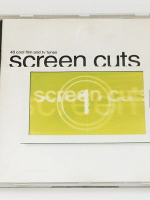 Screen Cuts double CD like new, 40 film and TV tunes