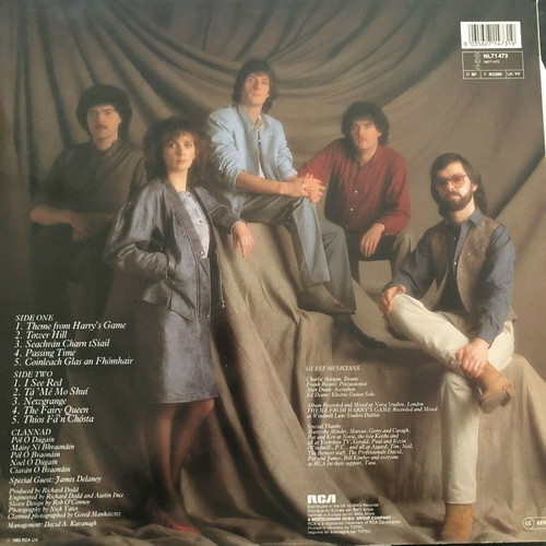 Clannad Magical Ring vinyl record used, Celtic, 1987 original