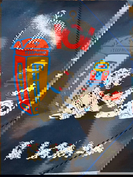 vintage ντοσιέ 101 σκυλιά της Δαλματίας 90’s