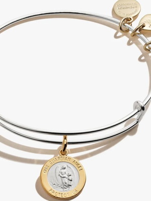 Alex and Ani Guardian Angel Energy Bracelet new, silver and gold