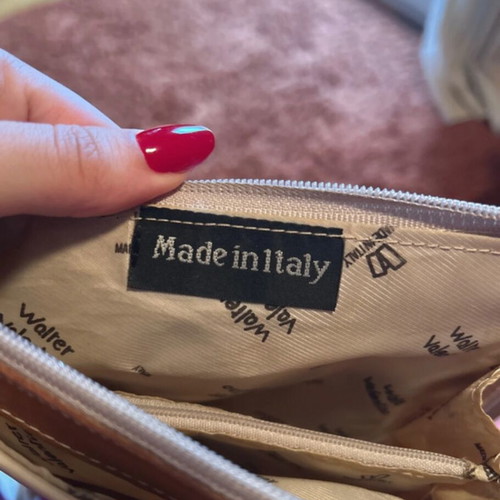 Valentino crossbody bag used, beige and brown