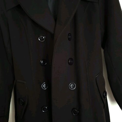 Women's black coat like new, size M-L