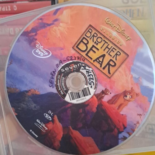 Brother Bear & Brother Bear 2 DVD μεταχειρισμένο, κινούμενα σχέδια με υπότιτλους