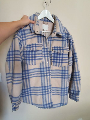 Παλτό-μπουφάν H&M oversize, μέγεθος M/L, σε πολύ καλή κατάσταση