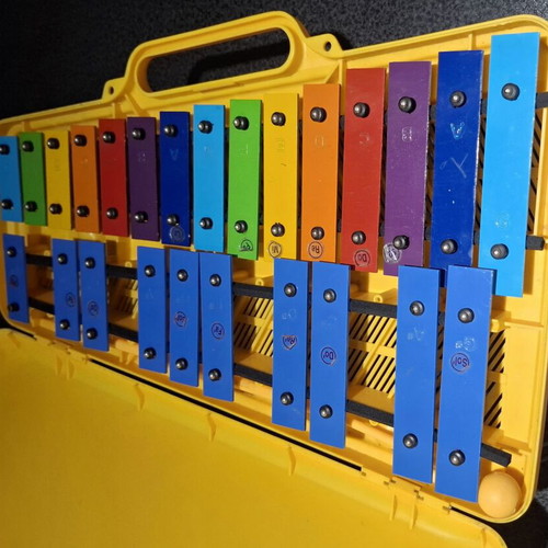 Angel AG-25N3 Metallophone Glockenspiel 25 Notes used, educational