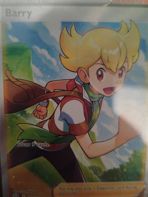 Barry Pokémon Card 167/172 like new