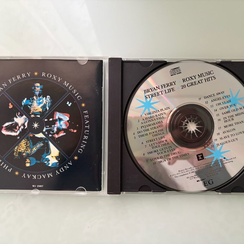 Street Life CD used by Bryan Ferry and Roxy Music, Rock