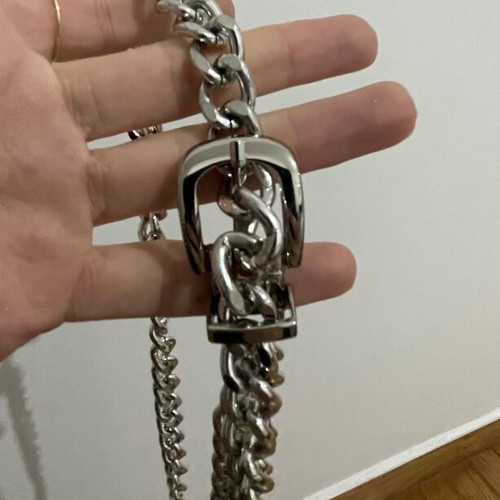 Silver belt like new