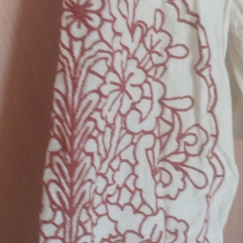 Zara Boho Blouse with Embroidery Size Large New
