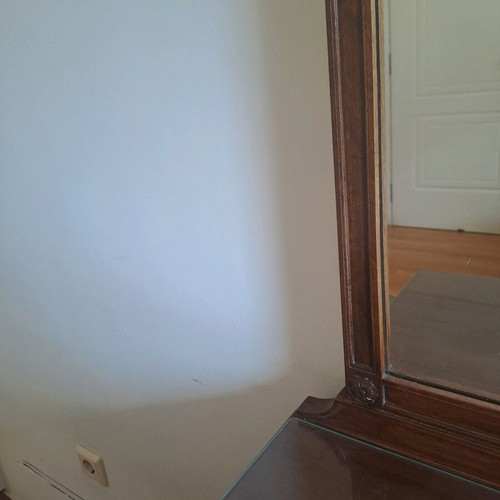 Bedroom furniture set like new with dresser and 2 nightstands