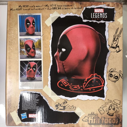 Hasbro Marvel Legends Deadpool Interactive Head New