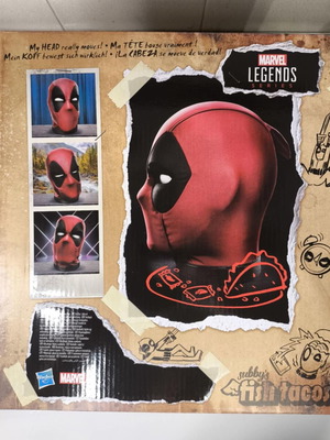 Hasbro Marvel Legends Deadpool Interactive Head New
