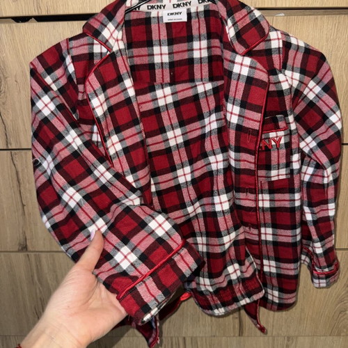 Pajamas red Doltcini new for 6-7 years old, size 116 cm