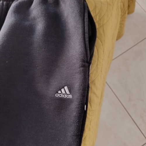 Adidas φόρμα large μεταχειρισμένη, μαύρο και άσπρο