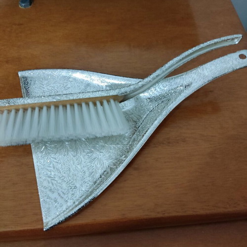 WMF stainless steel table broom and dustpan set new