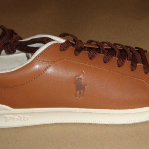Polo Ralph Lauren Heritage Court II shoes brown new, size 45