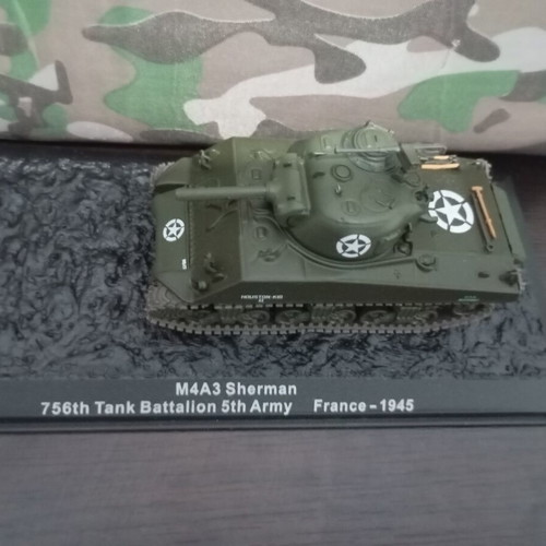 M4A3 Sherman tank model 1:72 DeAgostini Altaya