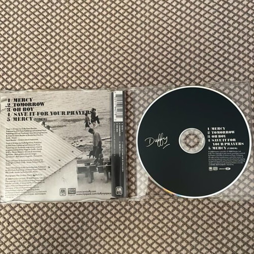 Duffy Mercy CD like new, electronic music