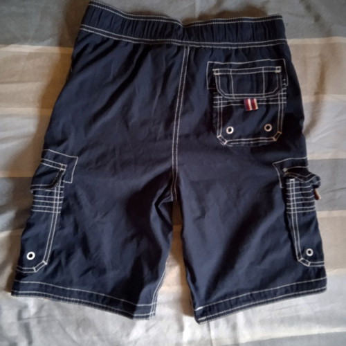 Sprider Aggressive Boys cargo swim shorts, size 12, blue