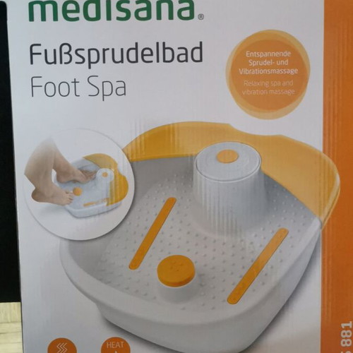 Ποδόλουτρο Medisana Foot Spa FS 881 σαν καινούργιο με δόνηση και υδρομασάζ