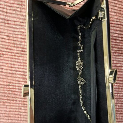 Women's handbag like new, black 21x11