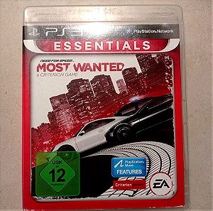 Need for speed most wanted ps3