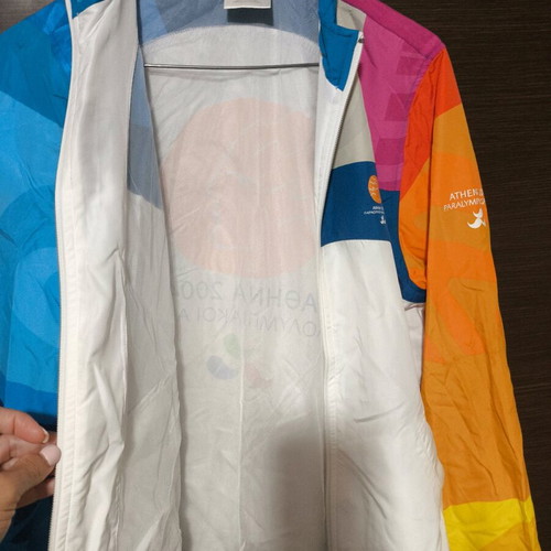 Authentic 2004 Paralympic Games Windbreaker like new