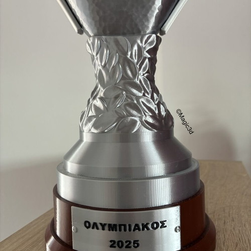 Κύπελλο Ελλάδος 2025 Ολυμπιακός συλλεκτικό 3D printed καινούργιο