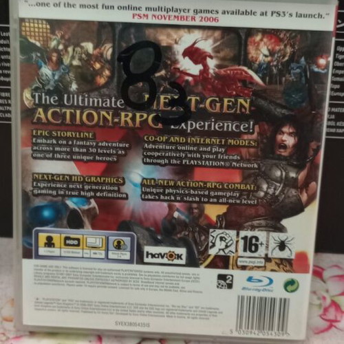 Untold Legends Dark Kingdom PlayStation 3 used in excellent condition