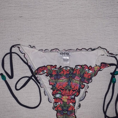 Emma Swimwear bikini like new, size 1 (S/XS), red multicolor