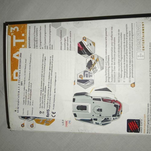 TitanFall Collector's Edition Gaming Mouse Mad Catz RAT R.A.T 3 new