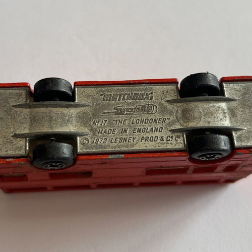 Matchbox 1972 Superfast No 17 The Londoner λεωφορείο μεταχειρισμένο