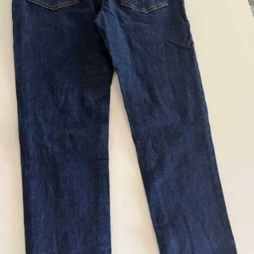 Guess skinny jeans like new, blue with rhinestone details