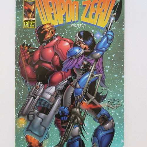 Weapon Zero complete set 5 issues like new, English