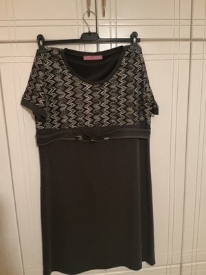 Dress gray new, size XL