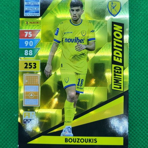 Bouzoukis Limited Edition Panaitolikos Panini Greek Superleague 2024-25 new